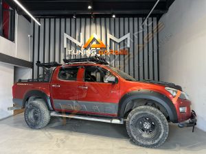 Isuzu D-Max Dodik Seti Çamurluk Kaplama 2012-2019 4 parça Dmax