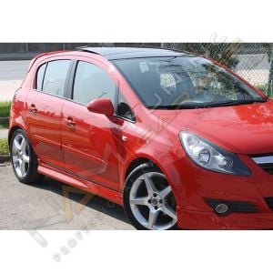 Opel Corsa D Yan Ek Marşpiyel OPC Model (Plastik) 2006-2014