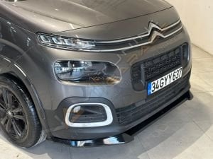 Peugeot Rifter Ön Lip (Plastik) 2018-2024 Parlak Siyah