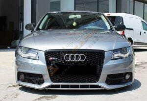 Audi A4 B8 Batman Yarasa Ayna Kapağı Piano Black / 2009-2014