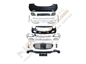 Mercedes W213 Maybach Görünüm Body Kit (Krom Sis Kapaklı) 2020+ LCI