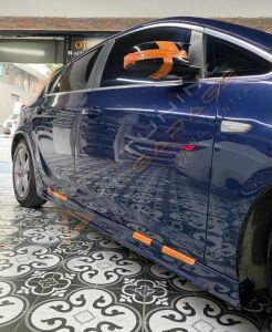 Opel Astra J Kanallı Yan Ek Marşpiyel Sport Model 2009-2020