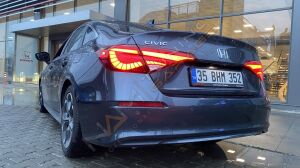 Honda Civic FE1 UYUMLU DRAGON LED STOP - KIRMIZI 2022+