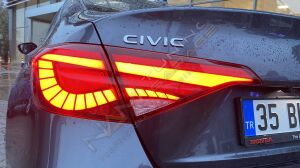 Honda Civic FE1 UYUMLU DRAGON LED STOP - KIRMIZI 2022+