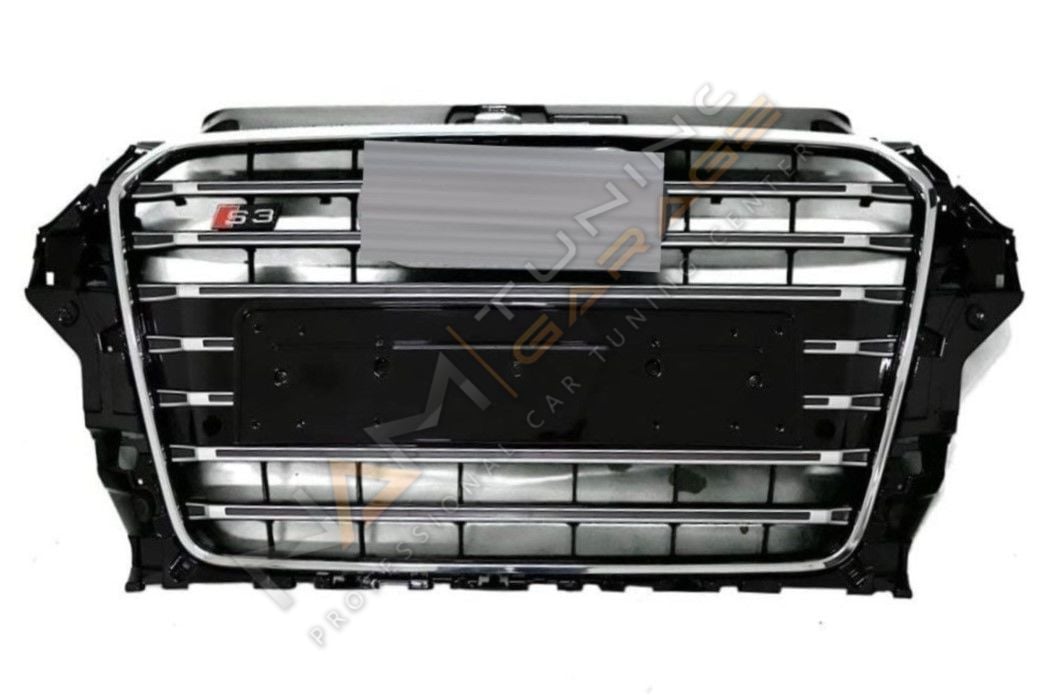 AUDİ A3 2013-2016 PANJUR S3 PARLAK SIYAH - KROM