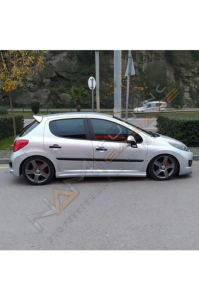 Peugeot 207 Yan Ek Marşpiyel (Plastik)