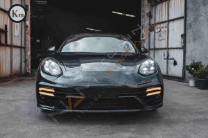 PORSCHE PANAMERA 970.1 2010-2013 UYUMLU 2017-2020 (971) GTS ÖN DÖNÜŞÜM SETİ (ÖN TAMPON + FAR