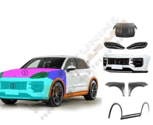 PORSCHE CAYENNE 92A (958.1) 2011-2014 UYUMLU 2024- (9YB) DÖNÜŞÜM SETİ (ÖN-ARKA SD DIZAYN)