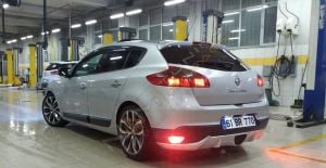 Renault Megane 3 RS Egzoz Görünümlü Difüzör 4 Kapı 2008-2016