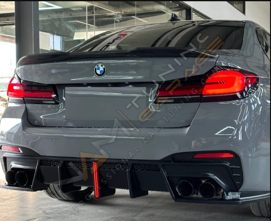 BMW G30 M SPORT UYUMLU LEDLİ DİFÜZÖR + EGZOZ UCU