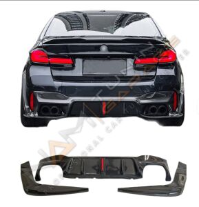 BMW G30 M SPORT UYUMLU LEDLİ DİFÜZÖR + EGZOZ UCU