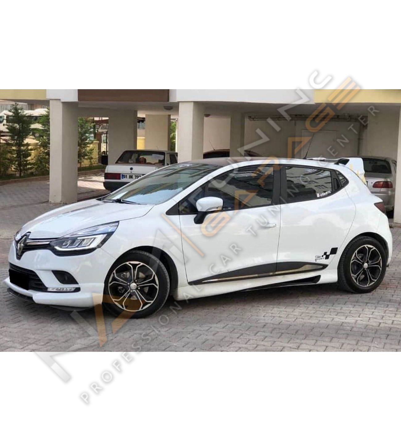 Renault Clio 4 Custom Yan Ek Marşpiyel 2012-2019