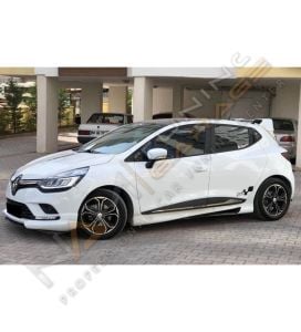 Renault Clio 4 Custom Yan Ek Marşpiyel 2012-2019