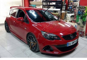 OPEL ASTRA J GTC OPC ÖN TAMPON PLASTİK BOYASIZ MADE İN TURKEY