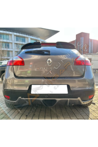 Renault Megane 3 RS Egzoz Görünümlü Difüzör 2 Kapı Coupe 2008-2012