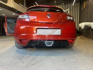 Renault Megane 3 RS Egzoz Görünümlü Difüzör 2 Kapı Coupe 2008-2012