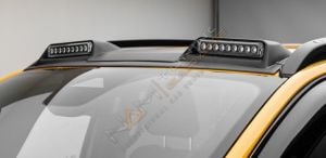 Ford Ranger Moonvisör Tepe Üstü Işık Tavan Işığı 2023+ Parlak Siyah