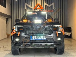 Ford Ranger Moonvisör Tepe Üstü Işık Tavan Işığı 2023+ Parlak Siyah