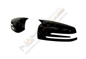 Mercedes CLA W117 Batman Yarasa Ayna Kapağı Piano Black / 2013-2018