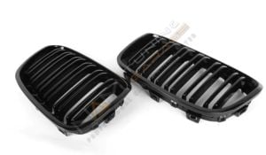 BMW F20 2011-2015 IÇIN UYUMLU M BOBREK CIFT CIZGI PANJUR PIANO BLACK