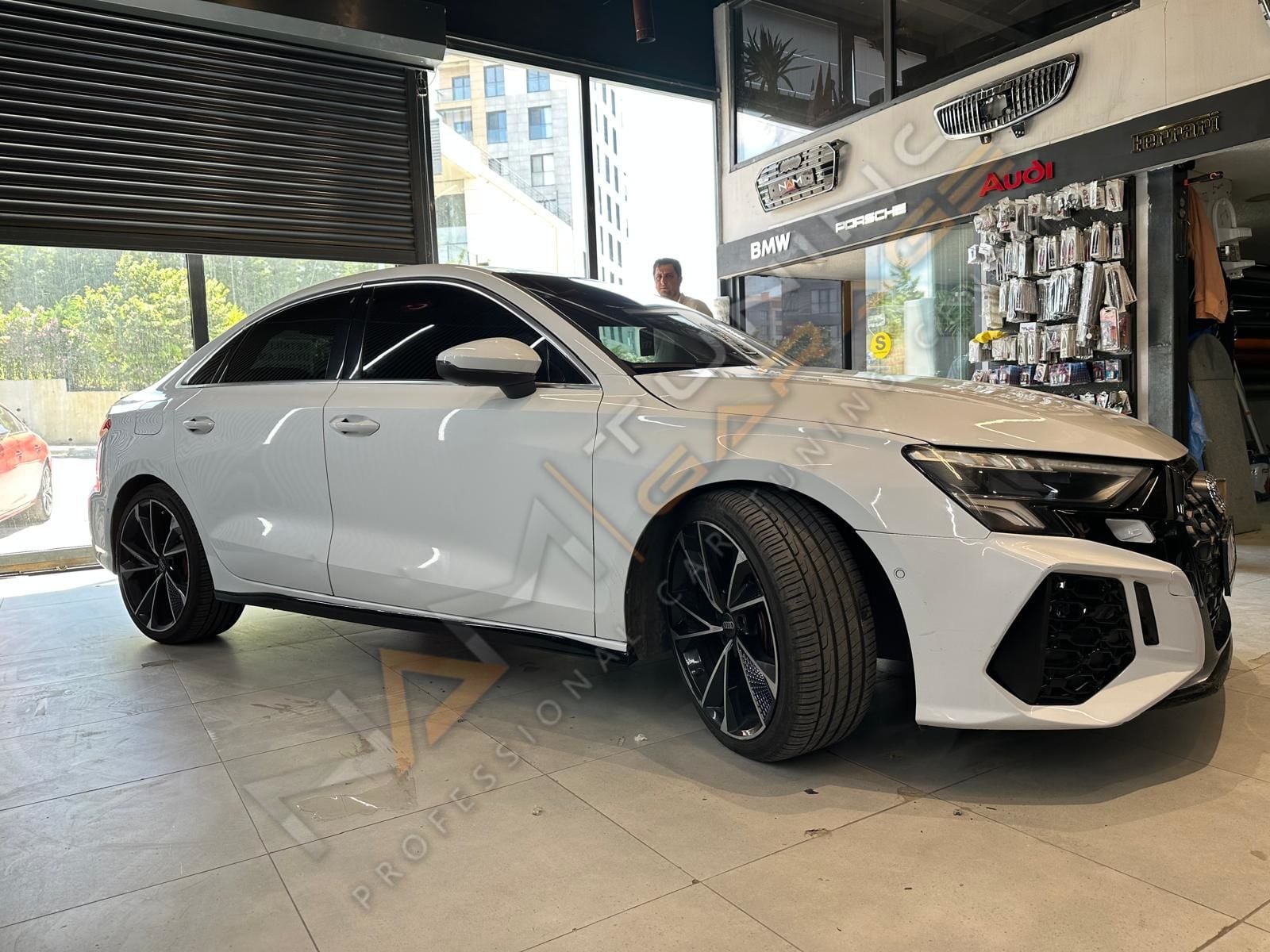Audi A3 Sline Marşpiyel Yan Ek 2022 sonrası SEDAN uyumlu