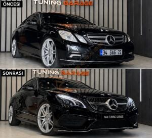 W207 COUPE E 2010-2012 için 2013+ FACELIFT BODY KIT