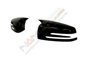 Mercedes A Class W176 Batman Yarasa Ayna Kapağı Piano Black / 2012-2018