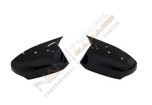 Renault Scenic 3 Batman Yarasa Ayna Kapağı Piano Black / 2010-2015
