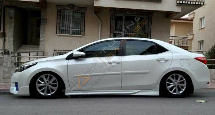 Toyota Corolla Custom Yan Ek Marşpiyel 2013-2018 arası