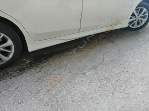 Toyota Corolla Custom Yan Ek Marşpiyel 2013-2018 arası