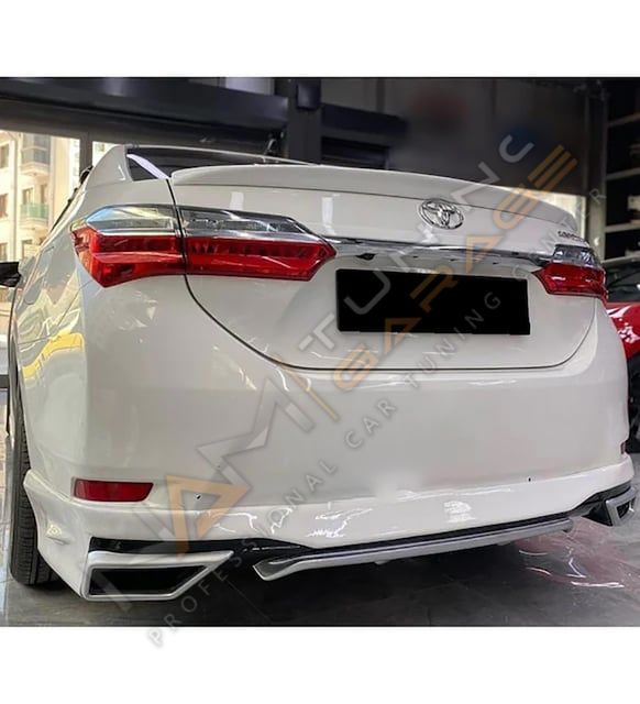 Toyota Corolla Custom Arka Ek (Plastik) 2013-2018 arası