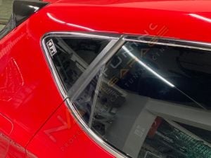 Seat Leon mk3 Krom Cam Çerçevesi Çıtası 12 parça Tam Tur 2020+