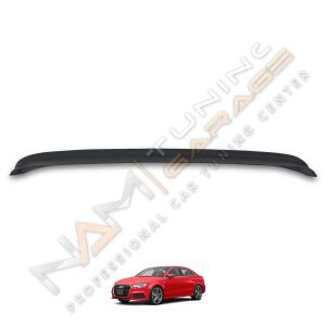 Audi A3 Sedan Tampon Eşiği 2016-2020 Tampon Üstü Koruma Parlak / Mat Siyah