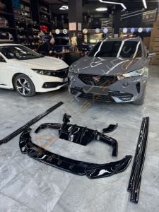 Cupra Formentor Body Kit Ön Yan Arka Spoyler Arka Flap Parlak Siyah 2021+ 7 parça