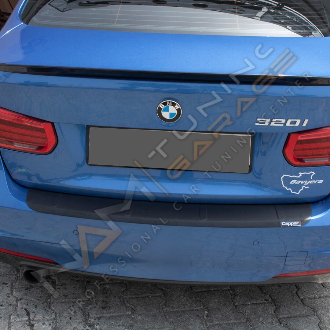 BMW F30 Tampon Eşiği 2011-2019 Tampon Üstü Koruma Parlak / Mat Siyah