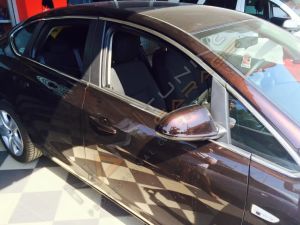 Opel Astra J Sedan Krom Cam Çerçevesi Çıtası 12 parça Tam Tur 2012-2021