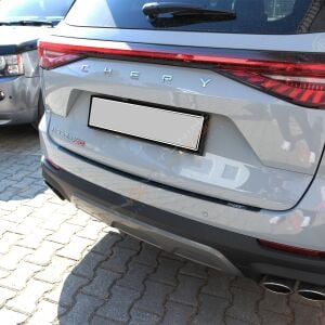 Chery Tiggo 8 Pro Tampon Eşiği 2023+ Tampon Üstü Koruma Parlak / Mat Siyah