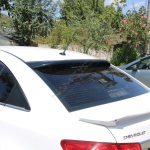 Chevrolet Cruze Arka Cam Üstü Spoyler 2008-2016 Uyumlu Plastik