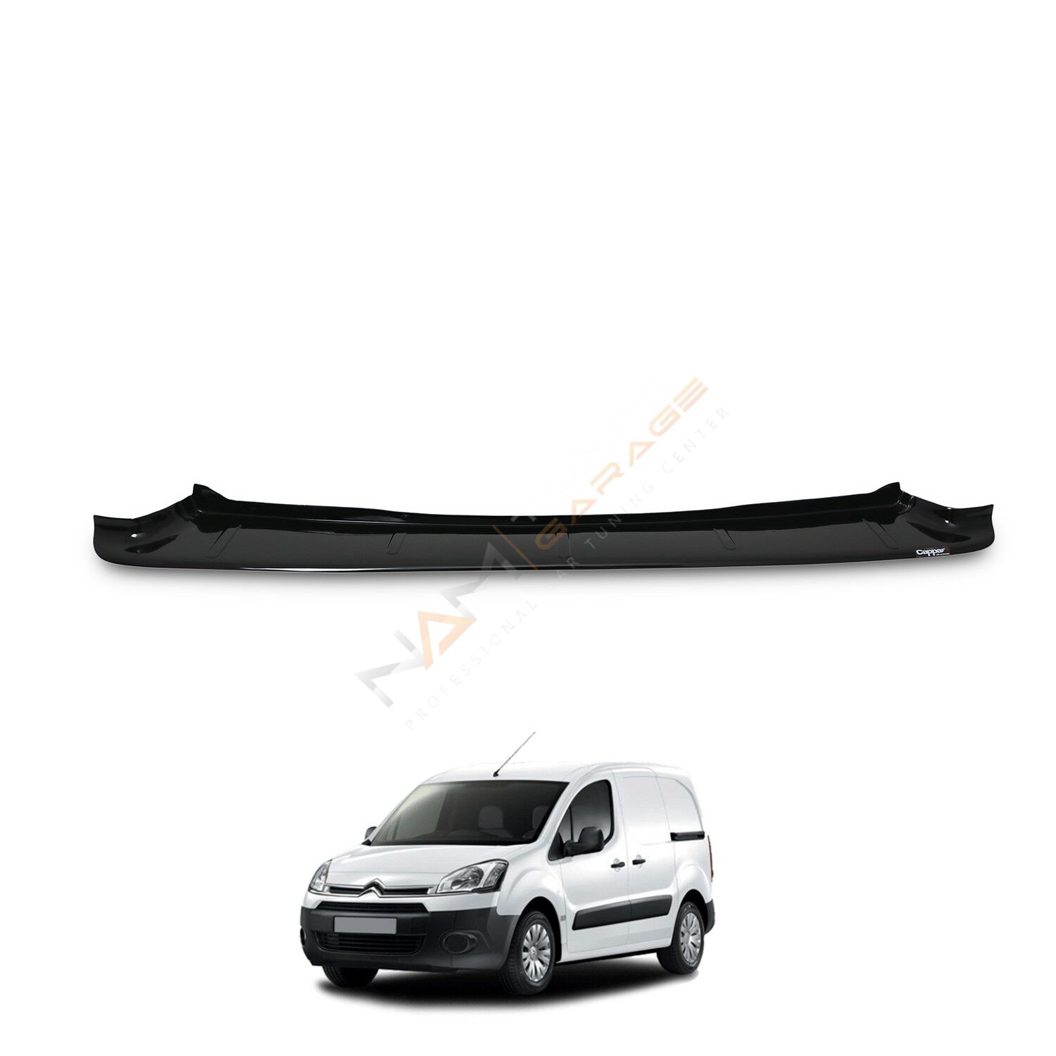Citroen Berlingo Tampon Eşiği 2009-2018 Tampon Üstü Koruma Parlak / Mat Siyah