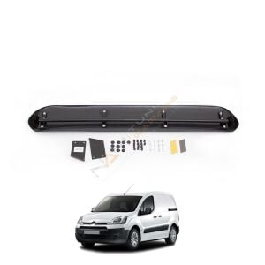 Citroen Berlingo 2009-2018 Uyumlu Ön Cam Güneşliği Parlak Siyah