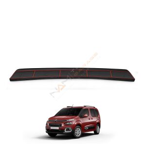 Citroen Berlingo Tampon Eşiği 2019+ Tampon Üstü Koruma Parlak / Mat Siyah