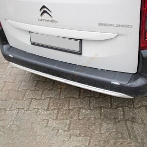 Citroen Berlingo Tampon Eşiği 2019+ Tampon Üstü Koruma Parlak / Mat Siyah