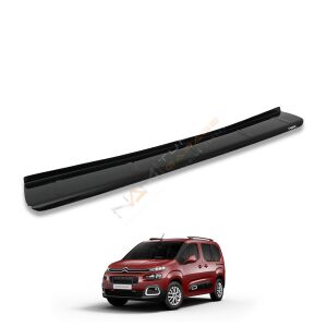 Citroen Berlingo Tampon Eşiği 2019+ Tampon Üstü Koruma Parlak / Mat Siyah