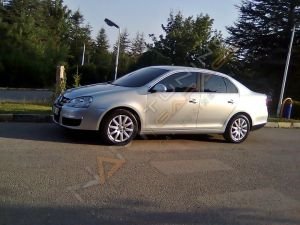 Jetta Krom Cam Çerçevesi Çıtası 8 parça Tam Tur 2006-2010