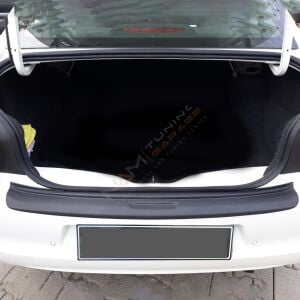 Citroen C Elysee Tampon Eşiği 2013+ Tampon Üstü Koruma Parlak / Mat Siyah