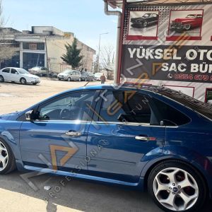 Focus 2 HB Krom Cam Çerçevesi Çıtası 16 parça Tam Tur 2004-2010 Hatchback