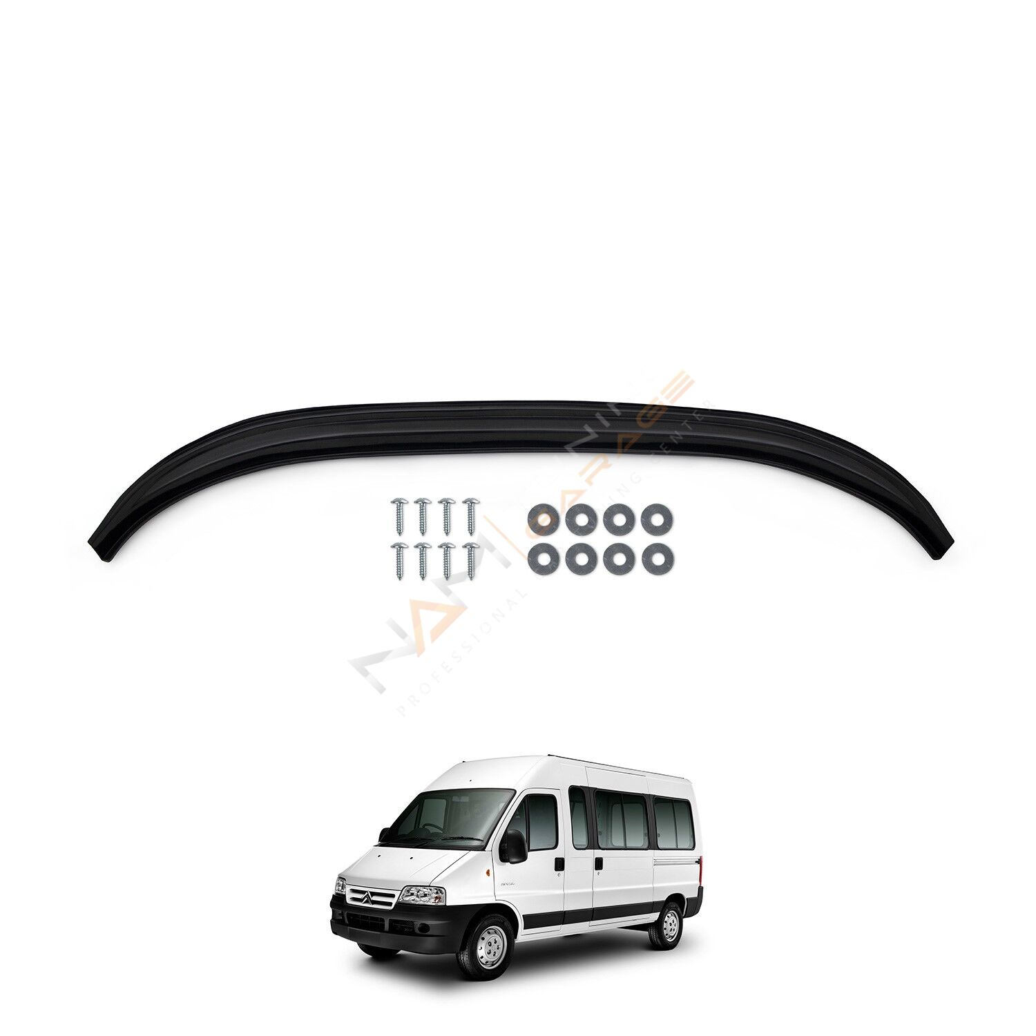 Citroen Jumper 1994-2006 Yılı Uyumlu Ön Tampon Lip Siyah