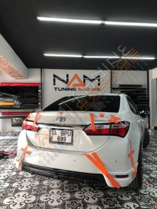 Toyota Corolla Arka Flap  2013-2018 Köşe Flap 2 parça