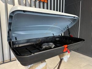 Araç Üstü Portbagaj 370 Litre Gri ve Siyah Renk Enjeksiyon Port Bagaj