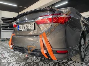 Toyota Corolla Arka Flap  2013-2018 Köşe Flap 2 parça